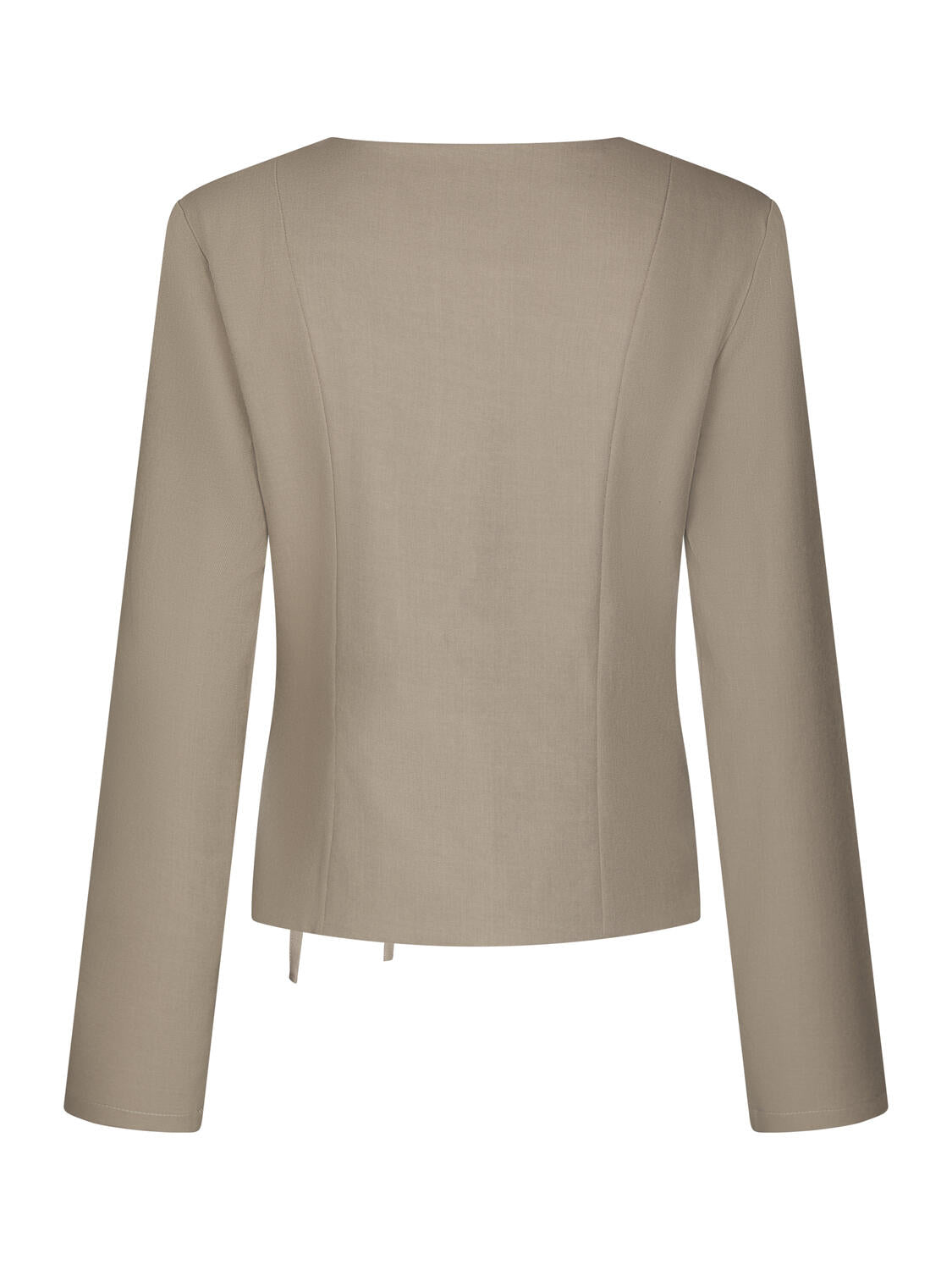 Mimmi Eyelet bluse - Warm Grey